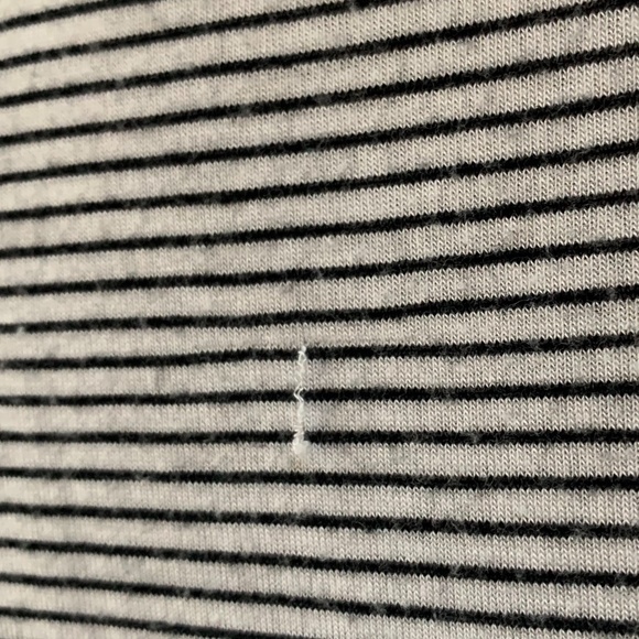 Love Tilt Striped Crop Top Tee - Picture 7 of 7